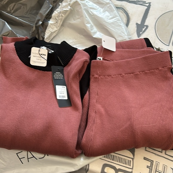 Skylar Sweater Pant Set Fashion Nova size XL - Picture 6 of 8